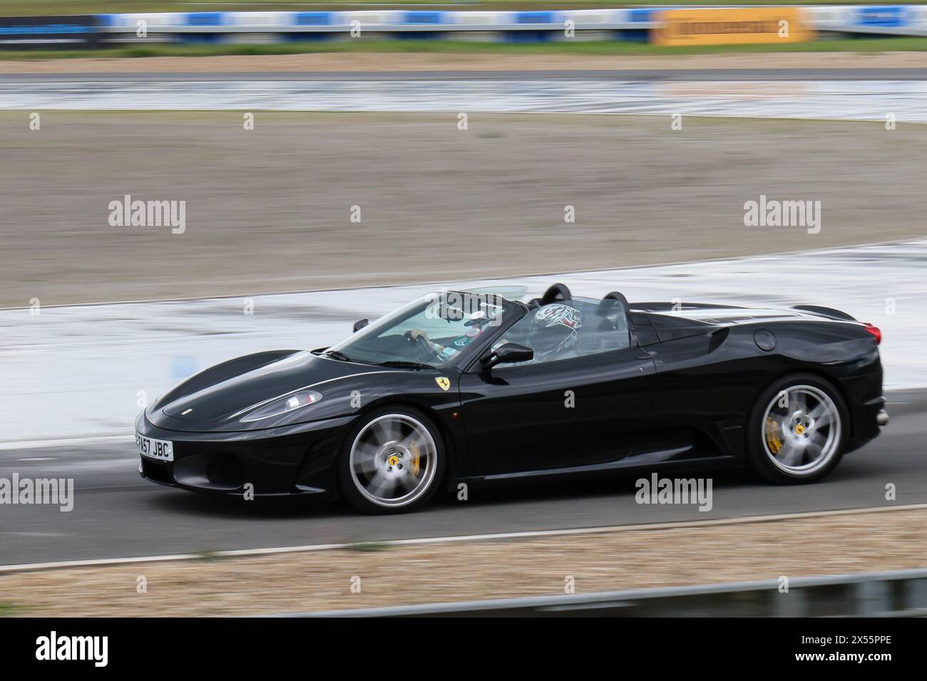 Ferrari F430 Spyder Italian Car Day in Brooklands, 4. Mai 2024, Brooklands Museum, Weybridge, Surrey, England, Großbritannien Stockfoto
