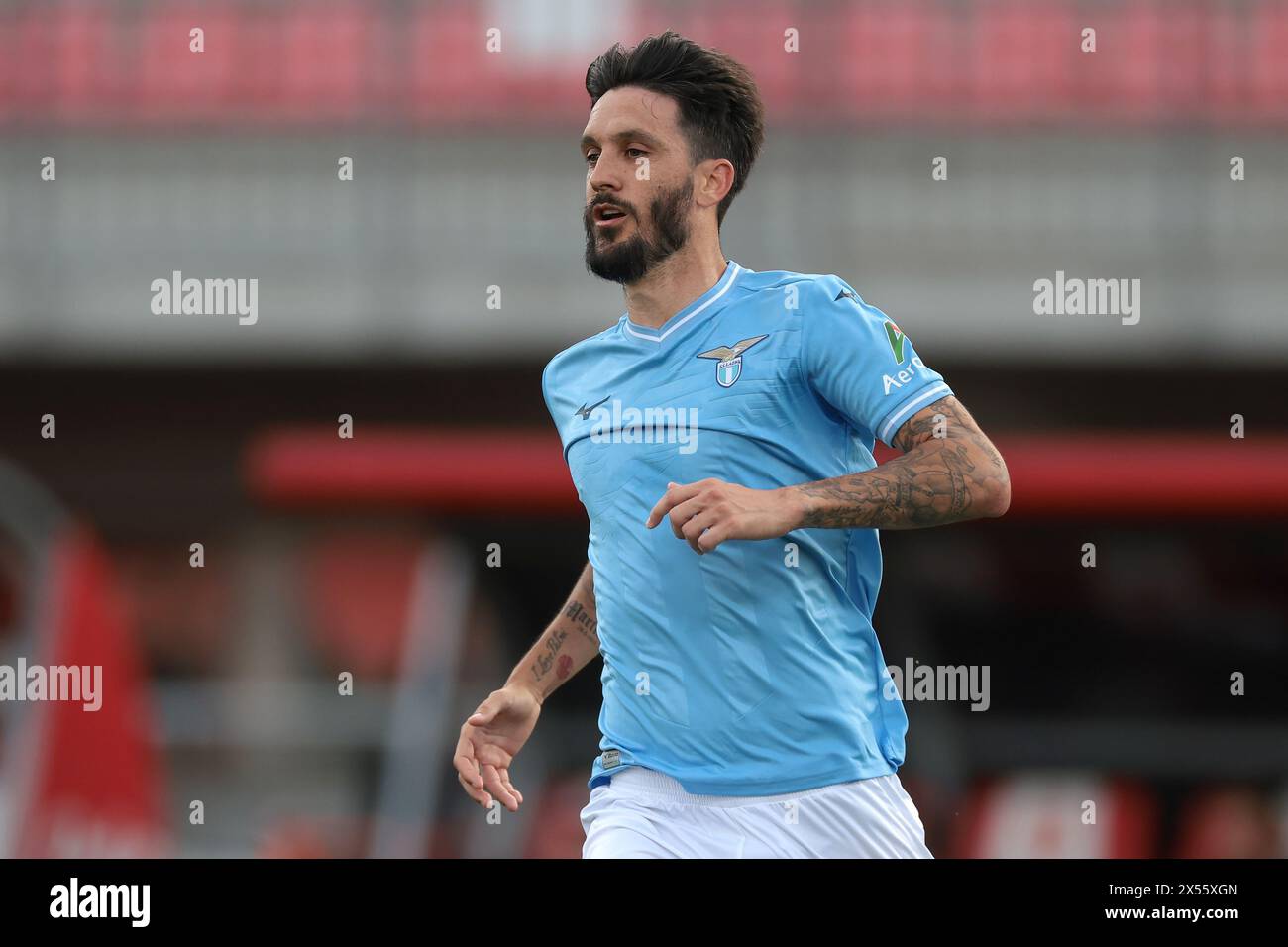 Monza, Italien. Mai 2024. Luis Alberto von der SS Lazio während des Spiels der Serie A im U-Power Stadium, Monza. Der Bildnachweis sollte lauten: Jonathan Moscrop/Sportimage Credit: Sportimage Ltd/Alamy Live News Stockfoto