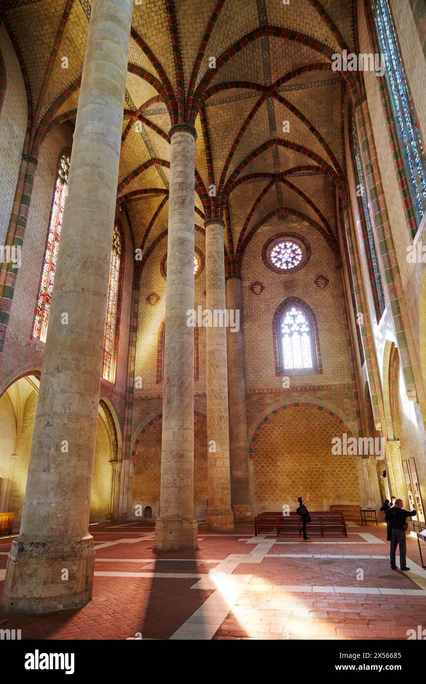 Couvent des Jacobins. Toulouse. Haute-Garonne. Frankreich. Stockfoto