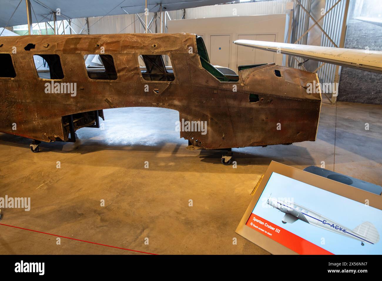 Das Flugmuseum, East Fortune, East Lothian, Schottland, Großbritannien Stockfoto