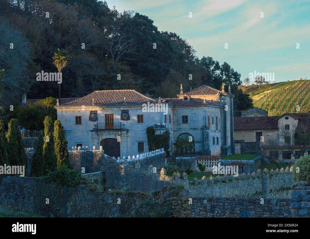 Palast der Grafen von Isla-Fernandez Stockfoto