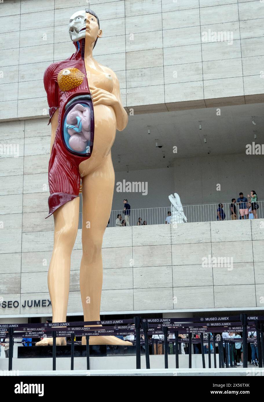 Damien Hirst, die Jungfrau Mutter, 2005-6 ausgestellt vor dem Jumex Museum, Granada, Mexiko-Stadt, Mexiko 2024 Stockfoto