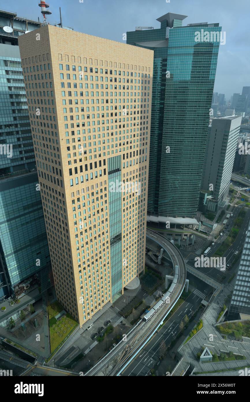 Der Hauptsitz von Shiseido Co Ltd in Minato-ku, Tokio JP Stockfoto