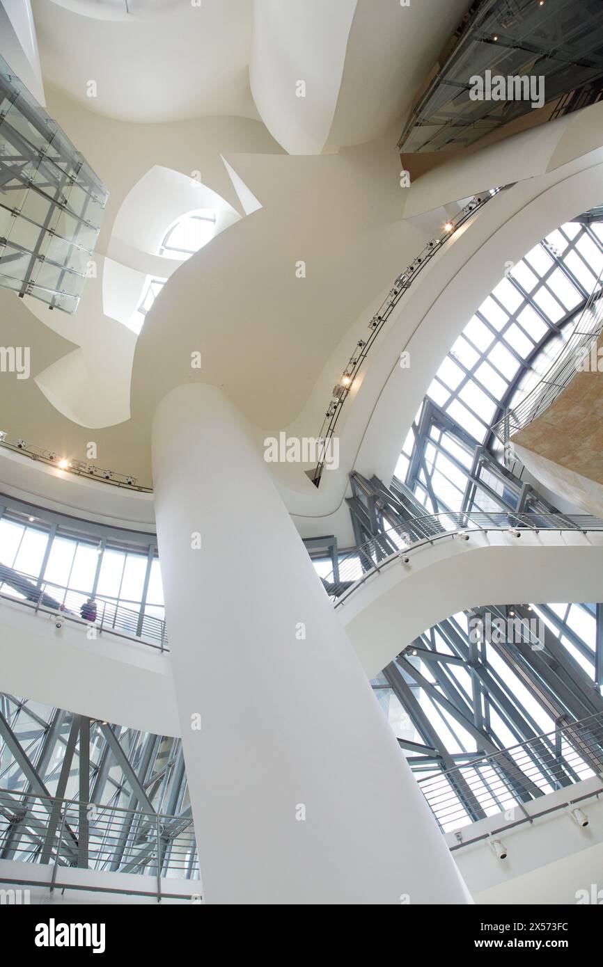 Guggenheim Museum, Bilbo-Bilbao, Vizcaya, Baskisches Land, Spanien. Stockfoto