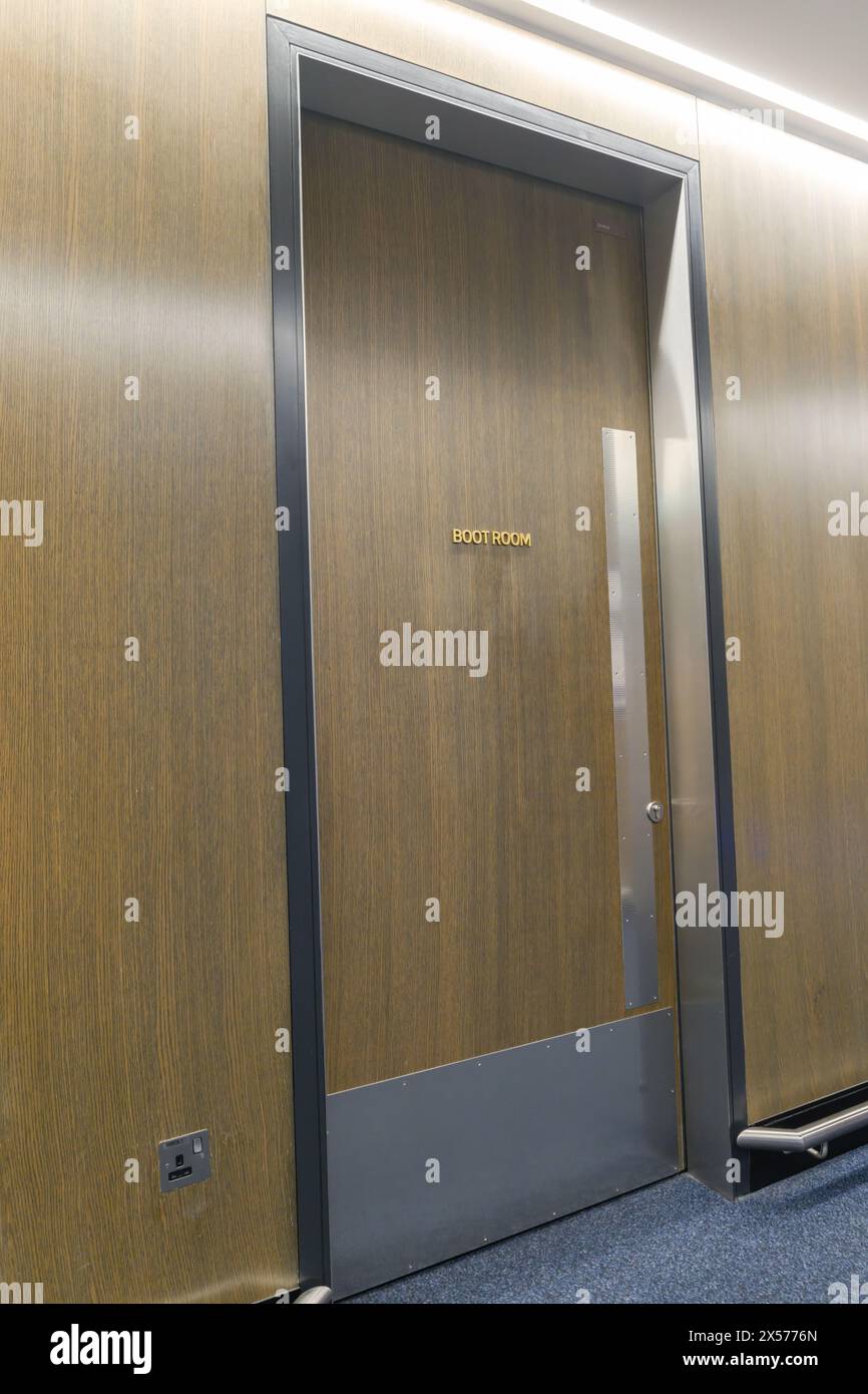 Tottenham Hotspur Football Club Stadium - Eingang Tottenham Players Boot Room Stockfoto