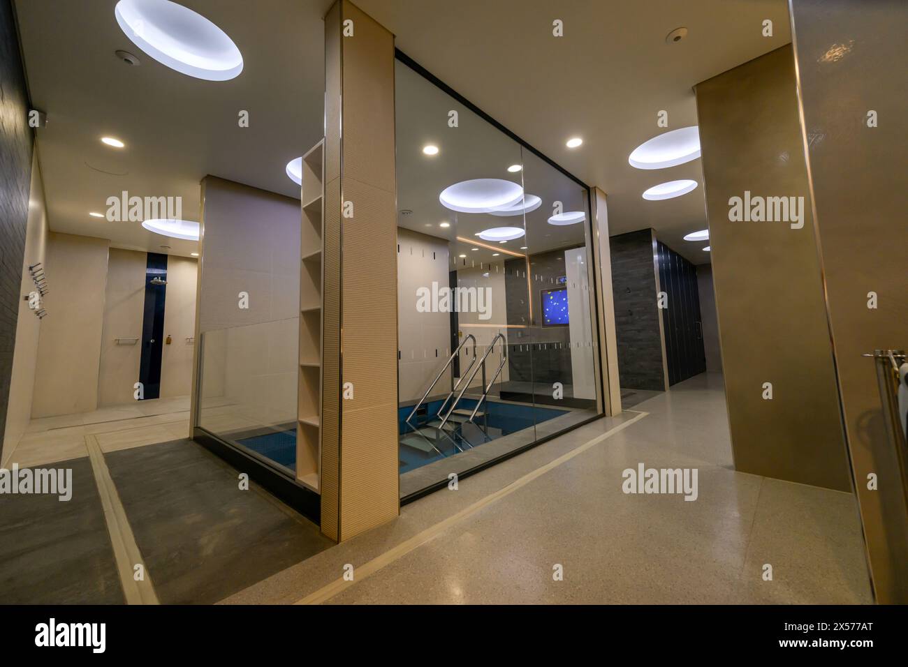 Tottenham Hotspur Football Club Stadium - Tottenham Dressing Room Plunge Pool Stockfoto