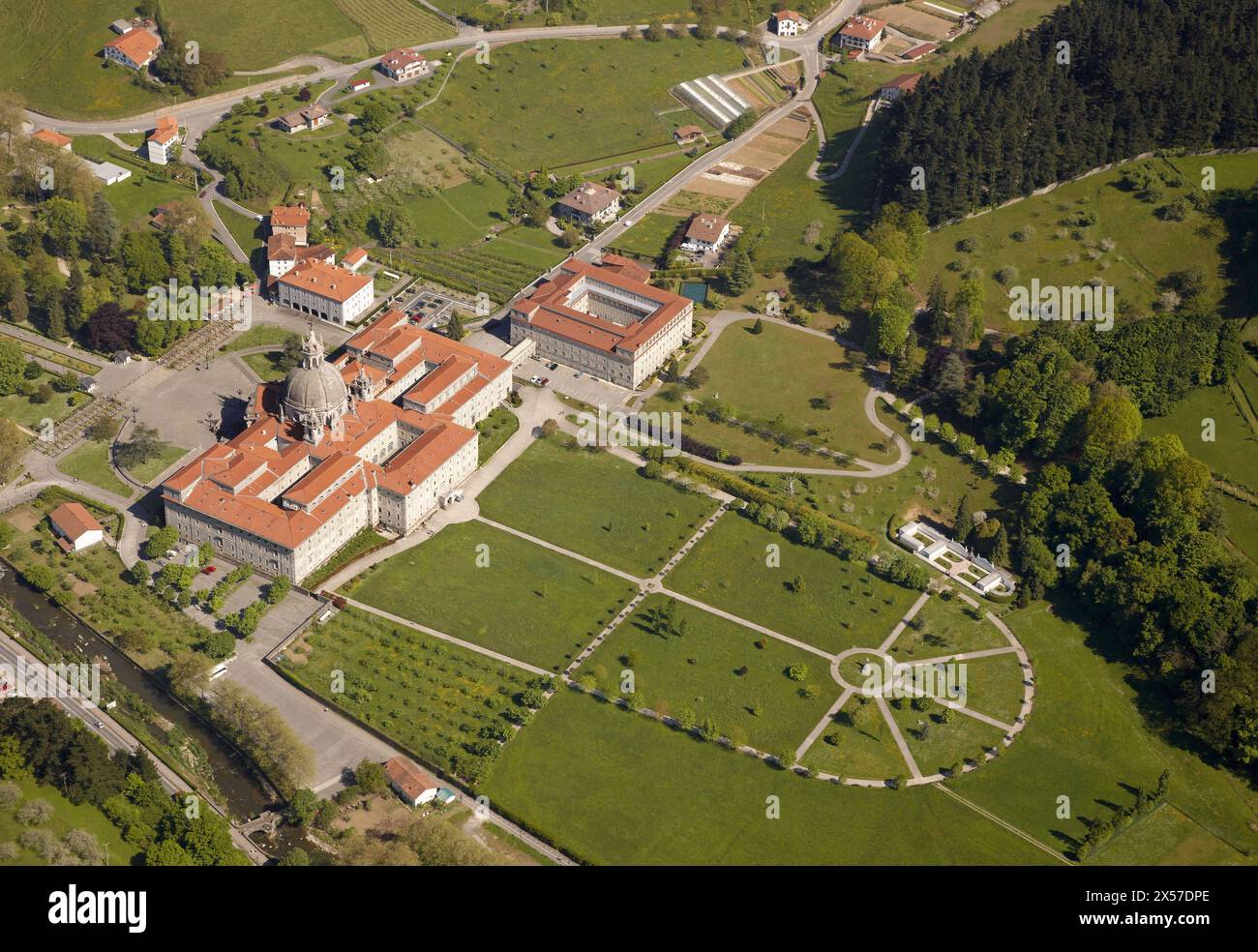 Basilika des Azpeitia, Guipuzcoa, Loyola, Baskisches Land, Spanien Stockfoto