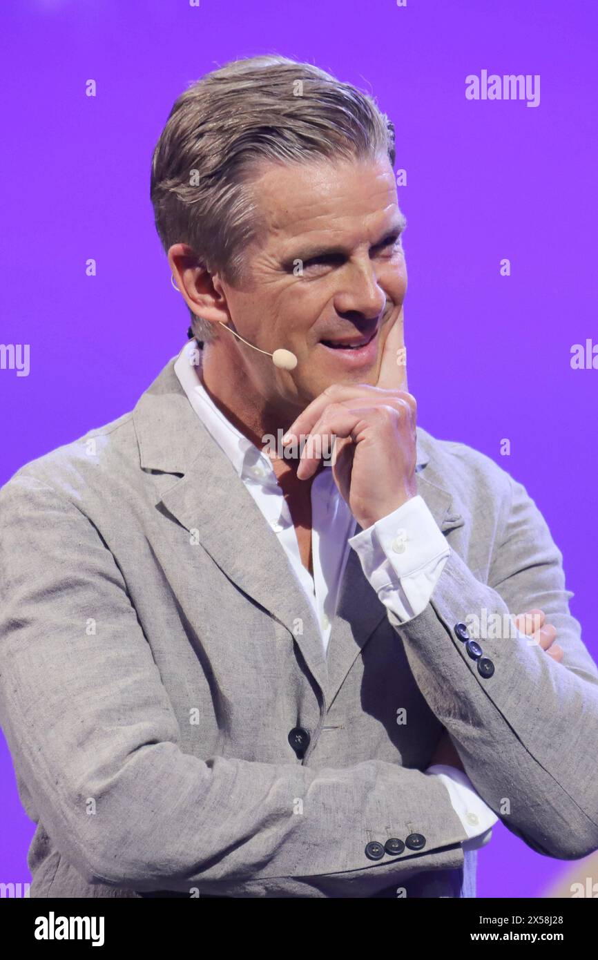 OMR Festival Markus Lanz, OMR Festival, Messehallen Hamburg, 07.05.2024 *** OMR Festival Markus Lanz, OMR Festival, Hamburg Ausstellungshallen, 07 05 2024 Copyright: XEventpressxBecherx Stockfoto