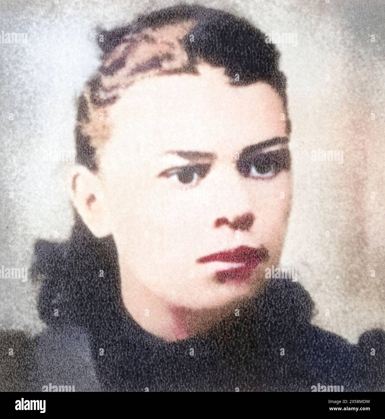 Lenin (Wladimir Iljitsch Uljanow), 22.4.1870 - 21.1,1924, russischer Politiker, seine Schwester Maria Uljanova, ADDITIONAL-RIGHTS-CLEARANCE-INFO-NOT-AVAILABLE Stockfoto