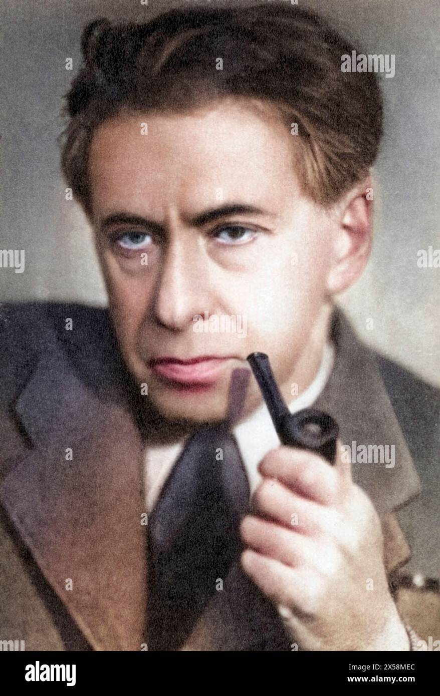Ehrenburg, Ilja Grigorjewitsch, 27.1.1891–31 8,1967, russischer Autor/Schriftsteller, Porträt, 1940er Jahre, ADDITIONAL-RIGHTS-CLEARANCE-INFO-NOT-AVAILABLE Stockfoto