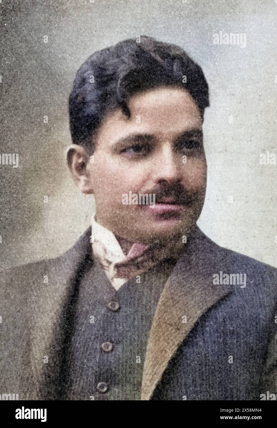 Zador, Desider, 1873–1931, ungarischer Sänger (Bariton), Porträt, UM 1904, ADDITIONAL-RIGHTS-CLEARANCE-INFO-NOT-AVAILABLE Stockfoto