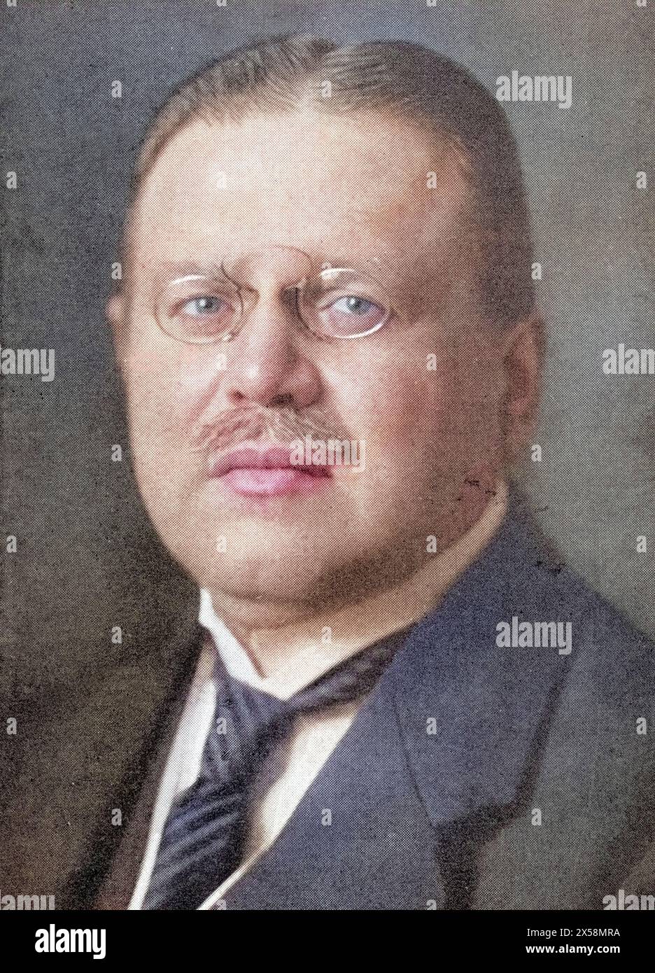 Erzberger, Matthias, 20.9.1875 - 26.8,1921, deutscher Politiker (Zentrumspartei), Finanzminister, ADDITIONAL-RIGHTS-CLEARANCE-INFO-NOT-AVAILABLE Stockfoto