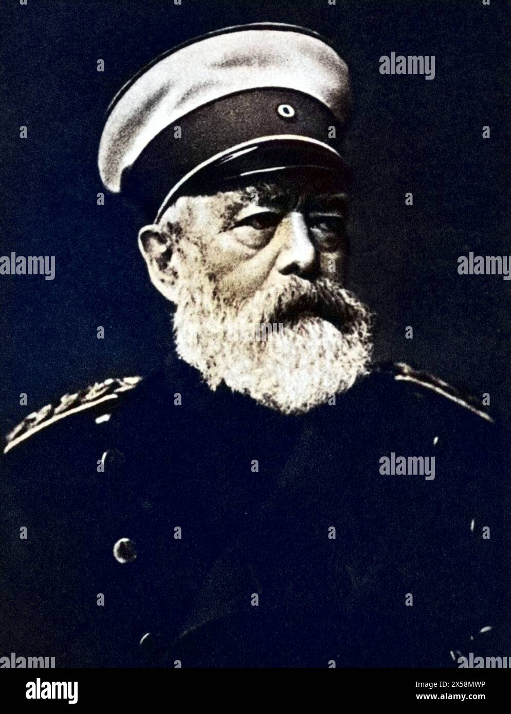 Bismarck, Otto von, 1.4.1815 - 30.7,1898, deutscher Politiker, Porträt, als alter Mann, ZUSÄTZLICHE RECHTE-CLEARANCE-INFO-NICHT-VERFÜGBAR Stockfoto