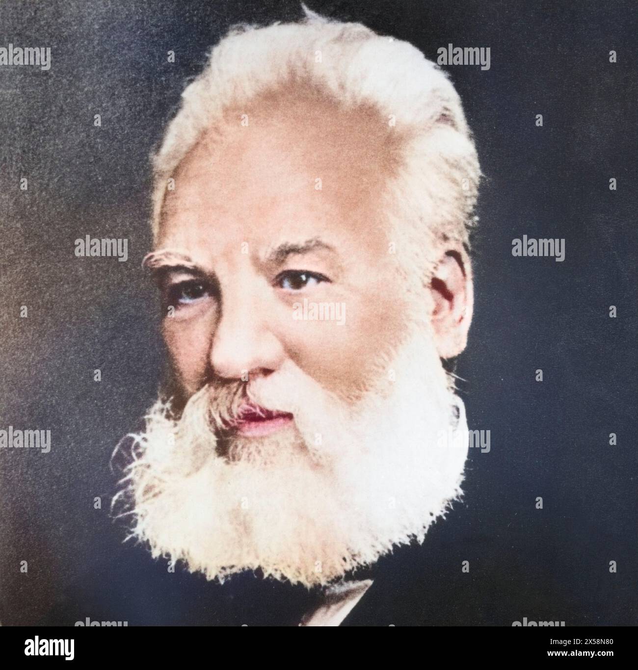 Bell, Alexander Graham, 3.3.1847 - 2,8.1922, amerikanischer Erfinder, Porträt, 1904, ADDITIONAL-RIGHTS-CLEARANCE-INFO-NOT-AVAILABLE Stockfoto