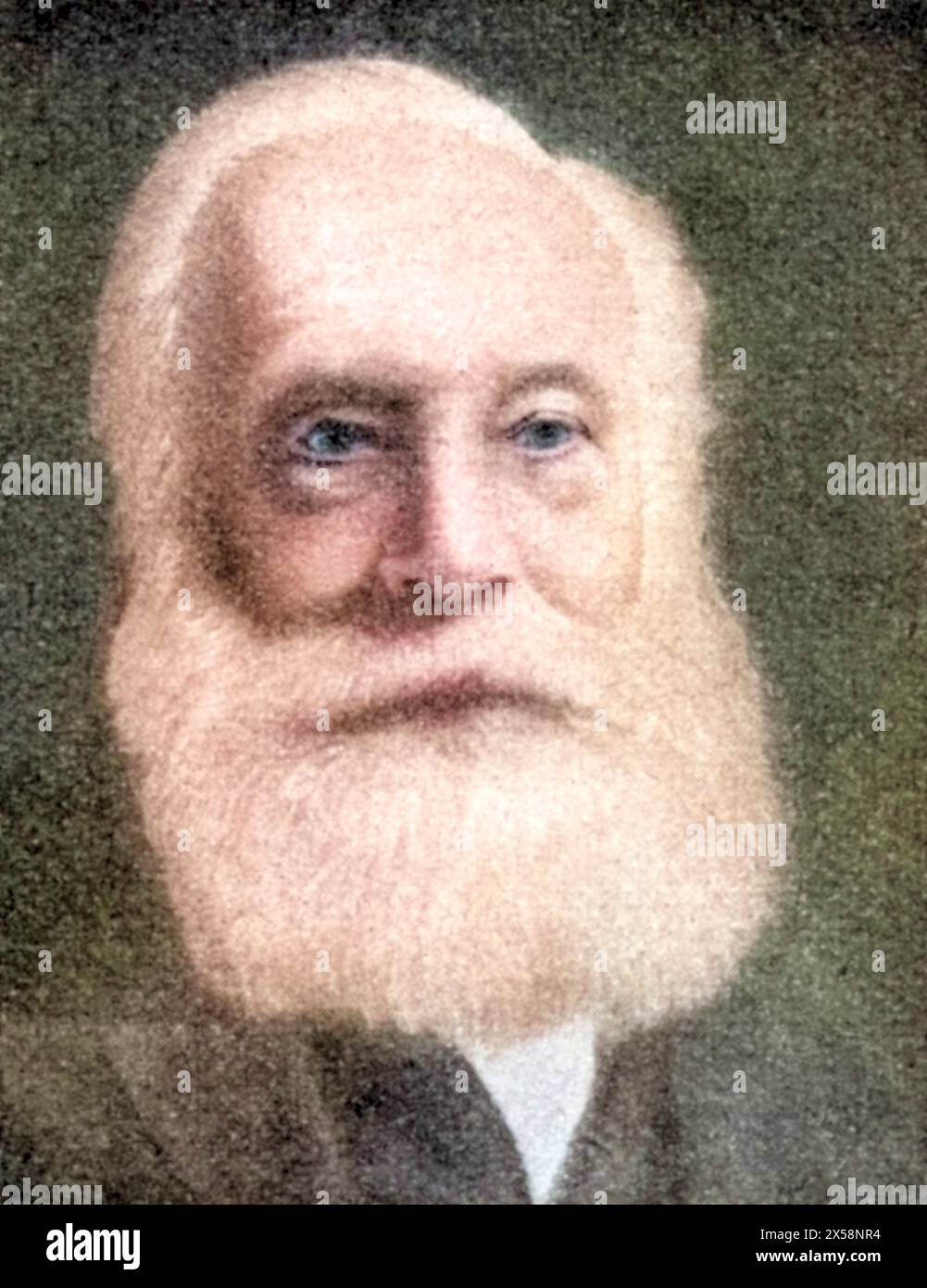 Perkin, William Henry Sir, 12.3.1838 - 14.7,1907, britischer Chemiker, Industrialist, PORTRÄT, ADDITIONAL-RIGHTS-CLEARANCE-INFO-NOT-AVAILABLE Stockfoto