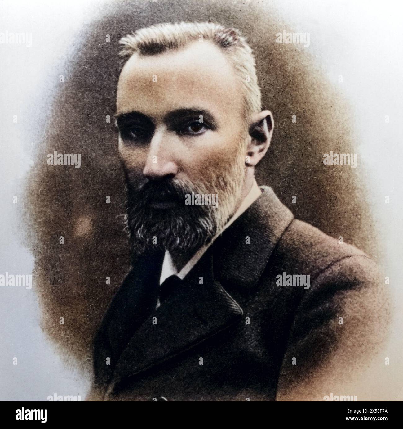 Curie, Pierre, 15.5.1859 - 19.4,1906, französischer Physiker, Chemiker, Porträt, Foto, 19. Jahrhundert, ADDITIONAL-RIGHTS-CLEARANCE-INFO-NOT-AVAILABLE Stockfoto