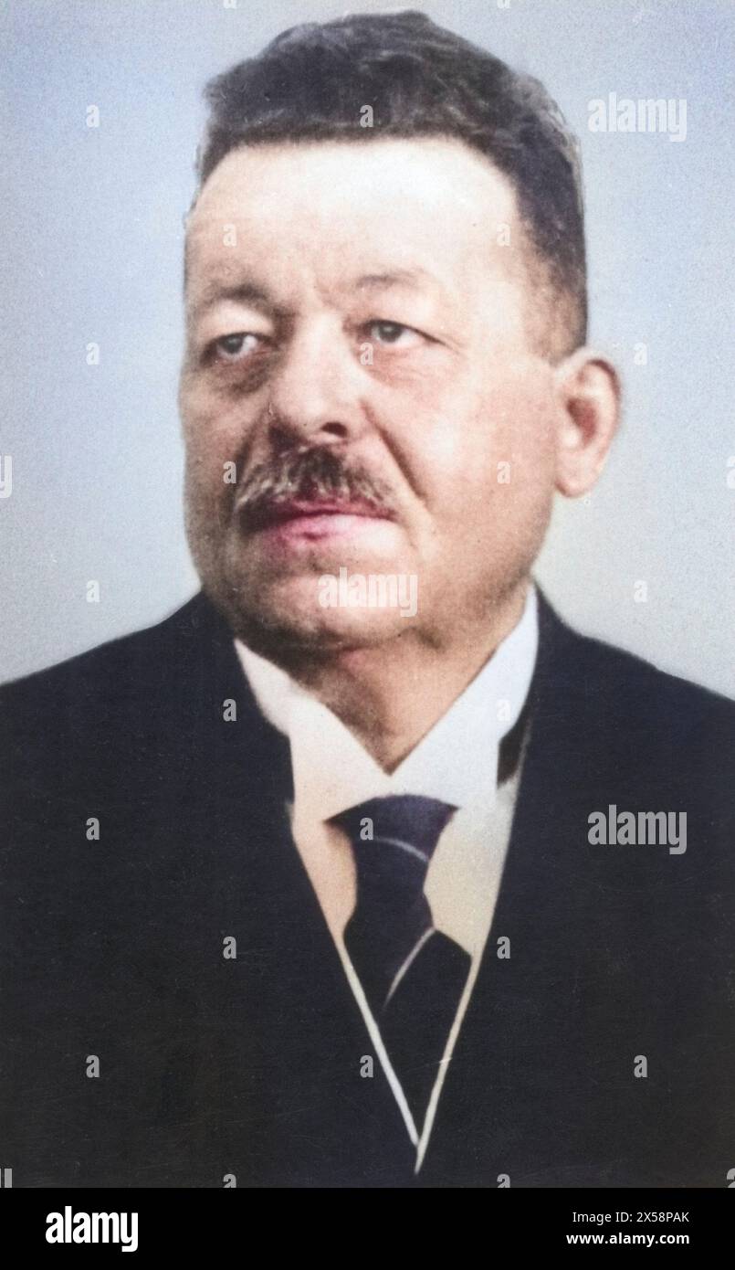 Ebert, Friedrich, 4.2.1871 - 28.2,1925, deutscher Politiker (SPD), Bundeskanzler (1918-1919), ADDITIONAL-RIGHTS-CLEARANCE-INFO-NOT-AVAILABLE Stockfoto