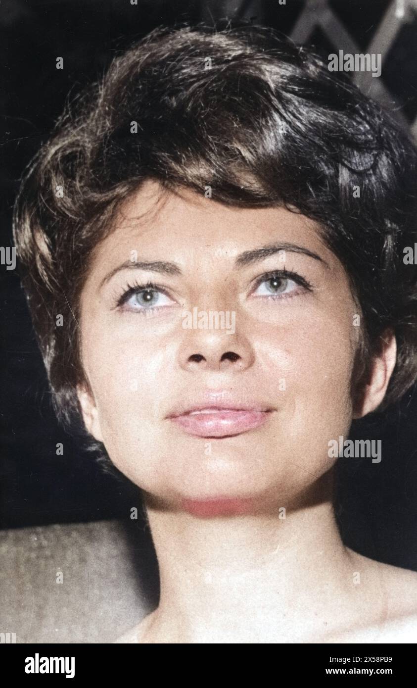 Soraya, 22.6.1932 - 25.10.2001, Empresse Consort of Iran 12.2.1951 - 6,4.1958, Porträt, um 1960, ADDITIONAL-RIGHTS-CLEARANCE-INFO-NOT-AVAILABLE Stockfoto
