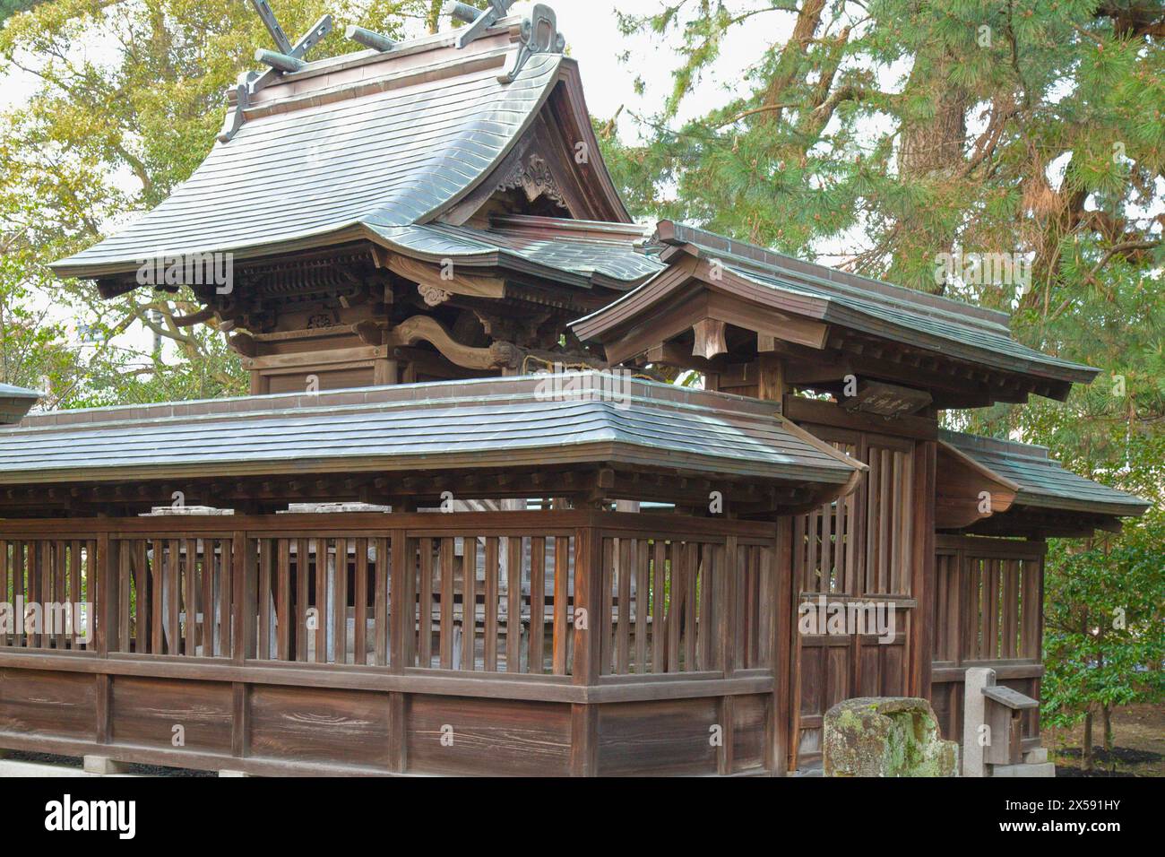 Japan, Matsue, Mefu-Schrein, schintoistische Religion, Stockfoto