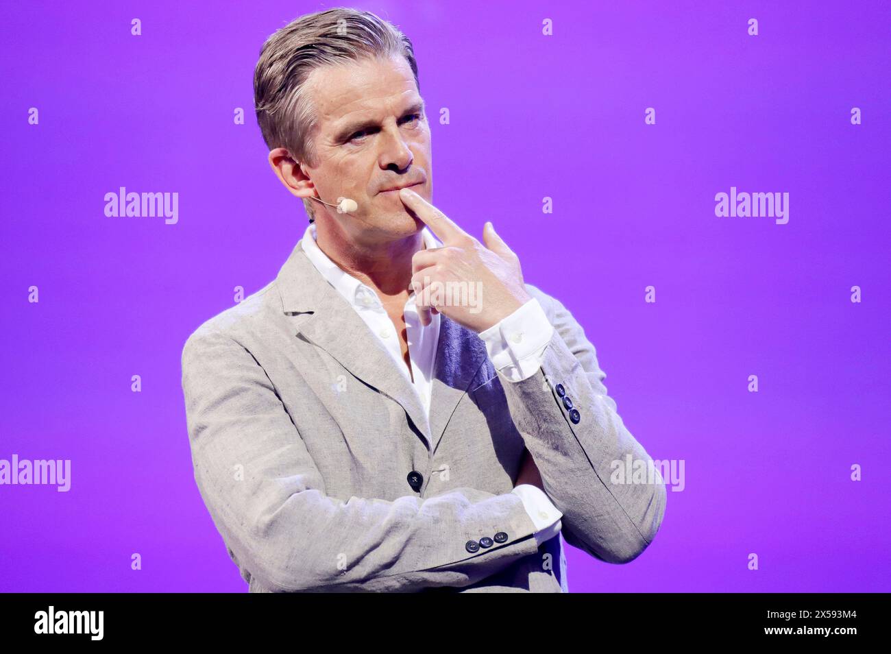 Markus Lanz beim OMR Festival 2024 in den Messehallen. Hamburg, 07.05.2024 Stockfoto