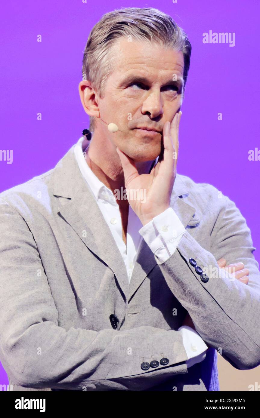 Markus Lanz beim OMR Festival 2024 in den Messehallen. Hamburg, 07.05.2024 Stockfoto
