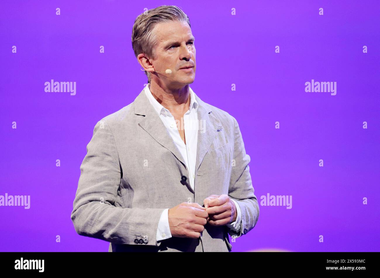 Markus Lanz beim OMR Festival 2024 in den Messehallen. Hamburg, 07.05.2024 Stockfoto