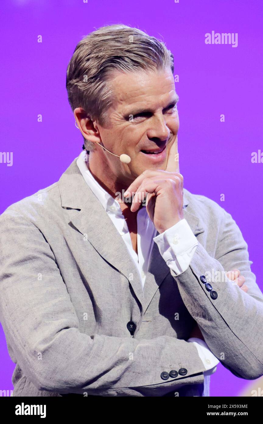 Markus Lanz beim OMR Festival 2024 in den Messehallen. Hamburg, 07.05.2024 Stockfoto
