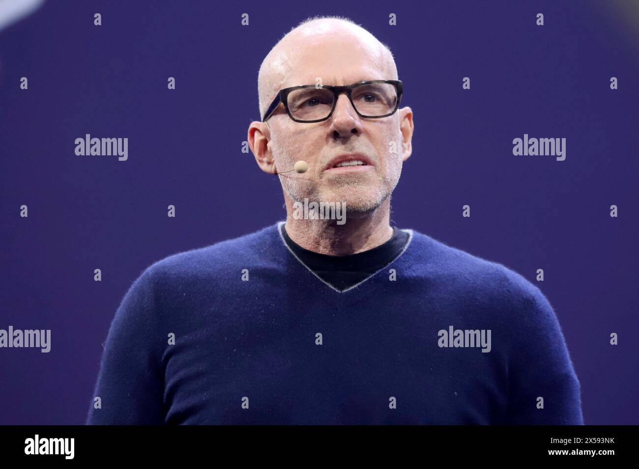 Scott Galloway beim OMR Festival 2024 in den Messehallen. Hamburg, 07.05.2024 Stockfoto