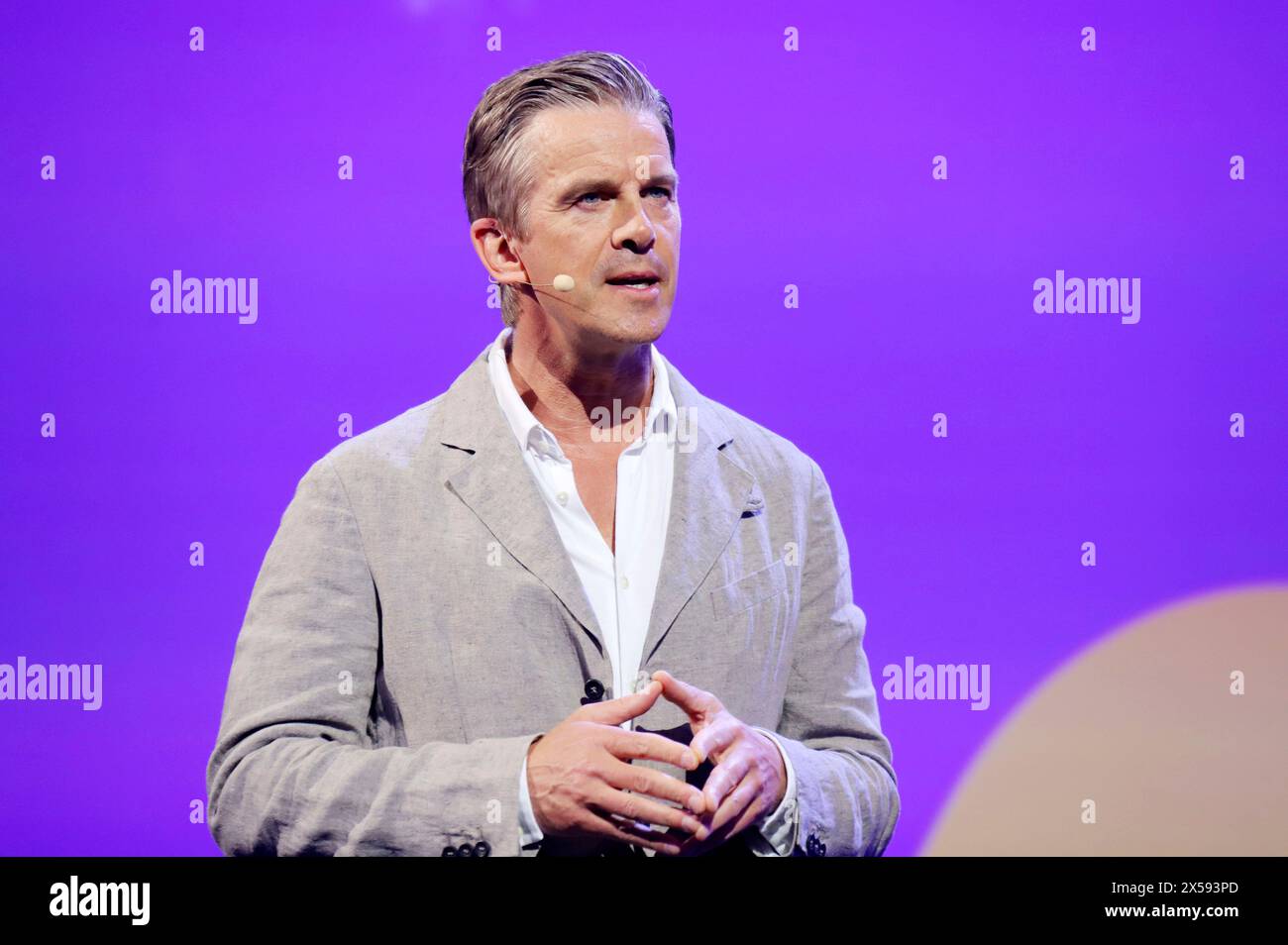 Markus Lanz beim OMR Festival 2024 in den Messehallen. Hamburg, 07.05.2024 Stockfoto