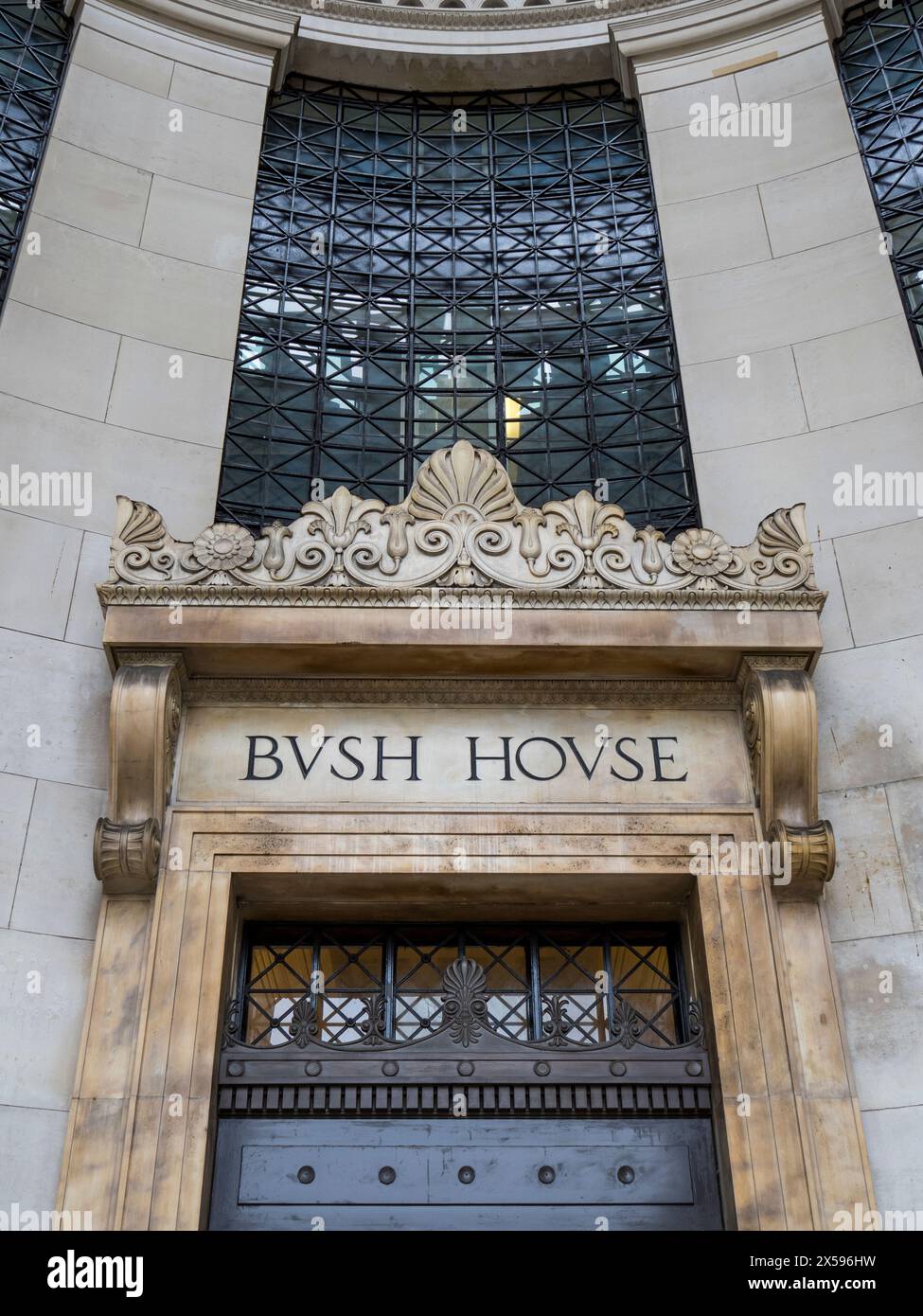 Bvsh House, Bush House, Kings College London, London, England, GROSSBRITANNIEN, GB. Stockfoto