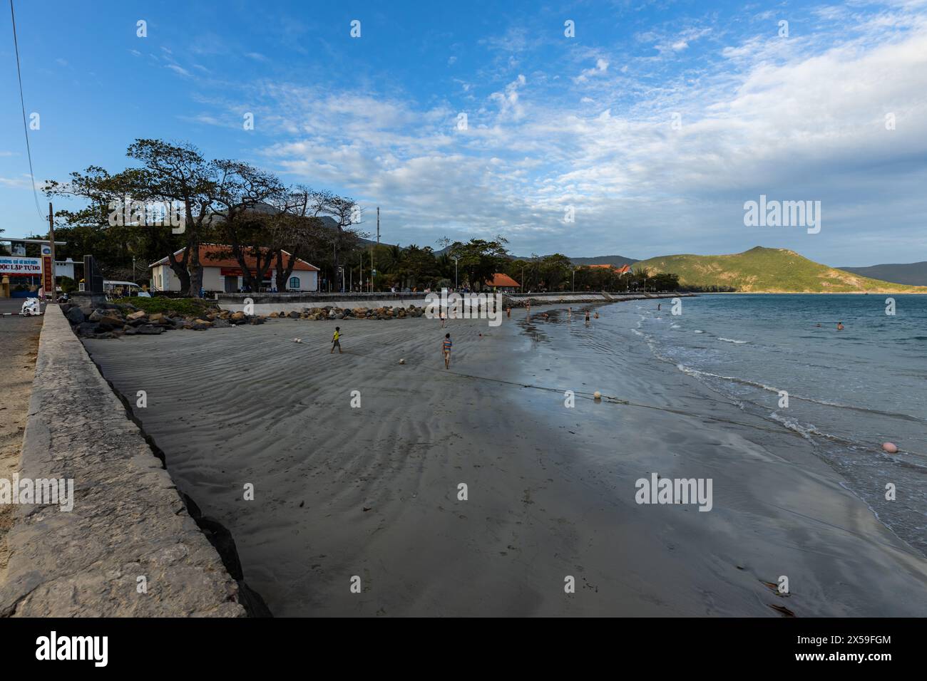 Der Strand der Insel Con Dao in Vietnam Stockfoto