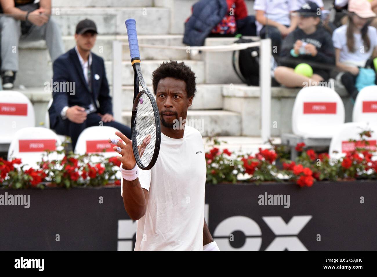 Rom, Italien. Mai 2024. Internazionali di Tennis Roma 20248 Maggio 2024 Nella Foto: Gael Monfils Credit: Independent Photo Agency/Alamy Live News Stockfoto