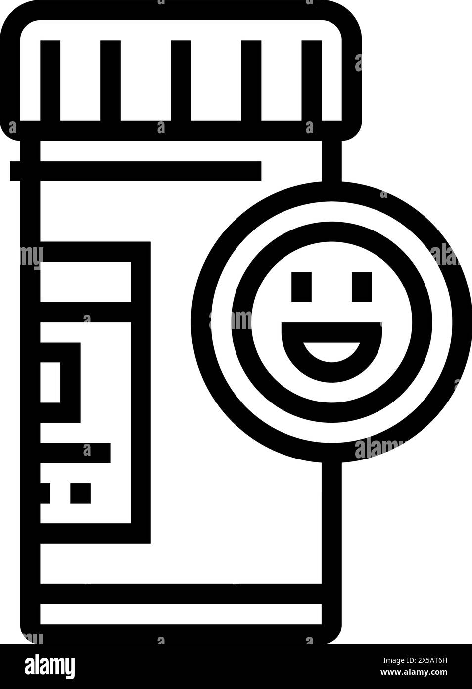 Antidepressiva Medikamente Apotheke Linie Symbol Vektor Illustration Stock Vektor Antidepressiva Medikamente Apotheke Linie Symbol Vektor Illustration Stock Vektor