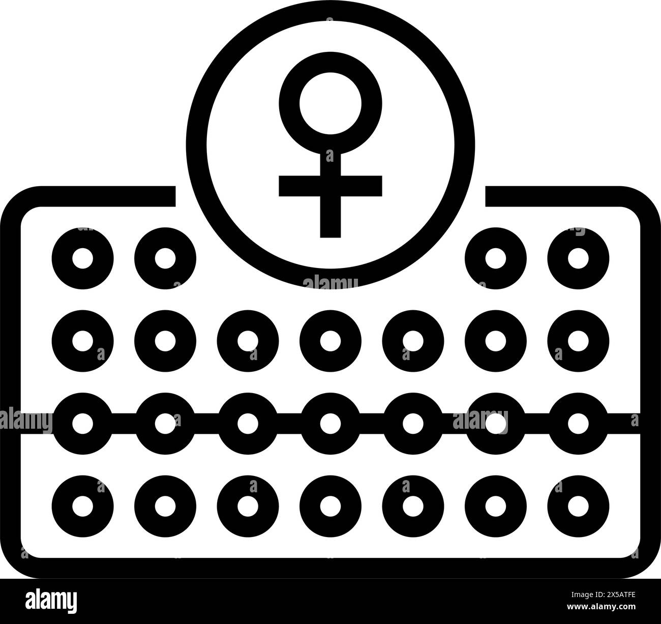 Hormone Medikamente Apotheke Linie Symbol Vektor Illustration Stock Vektor Hormone Medikamente Apotheke Linie Symbol Vektor Illustration Stock Vektor