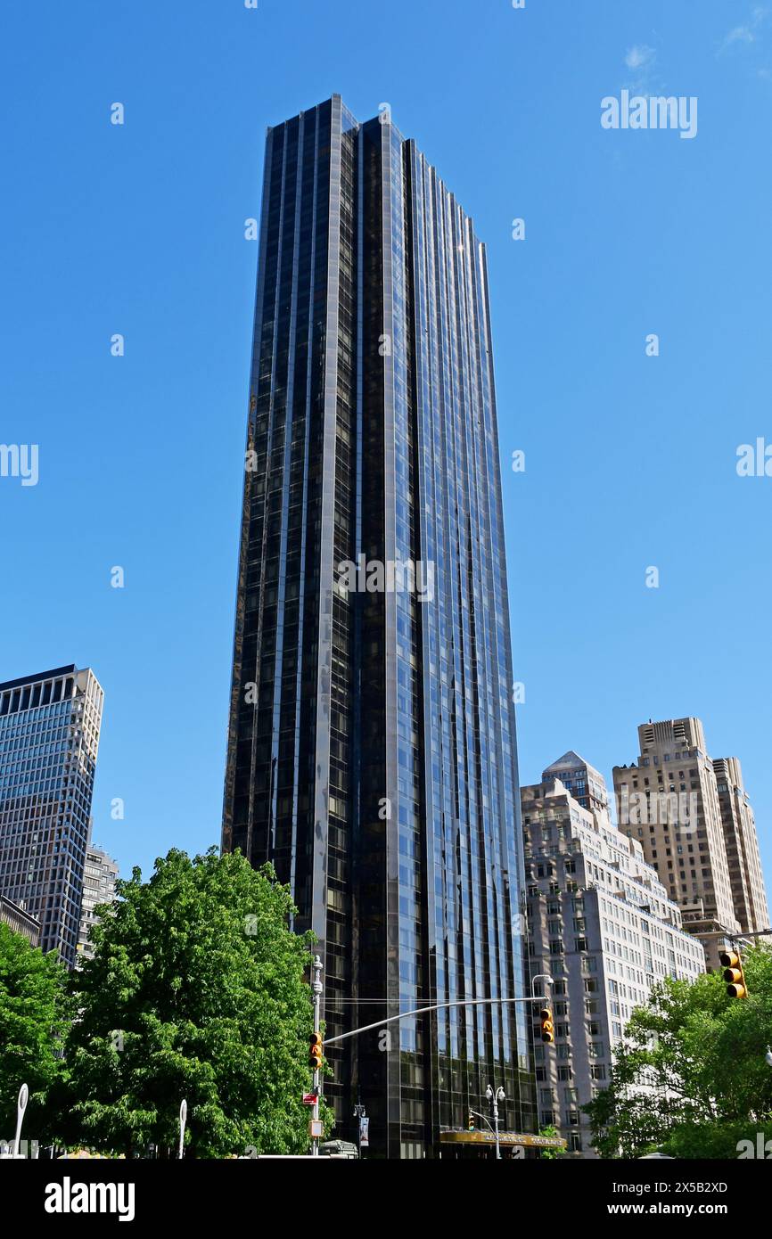 Trump Tower and International Hotel, Manhattan, New York City, USA Stockfoto