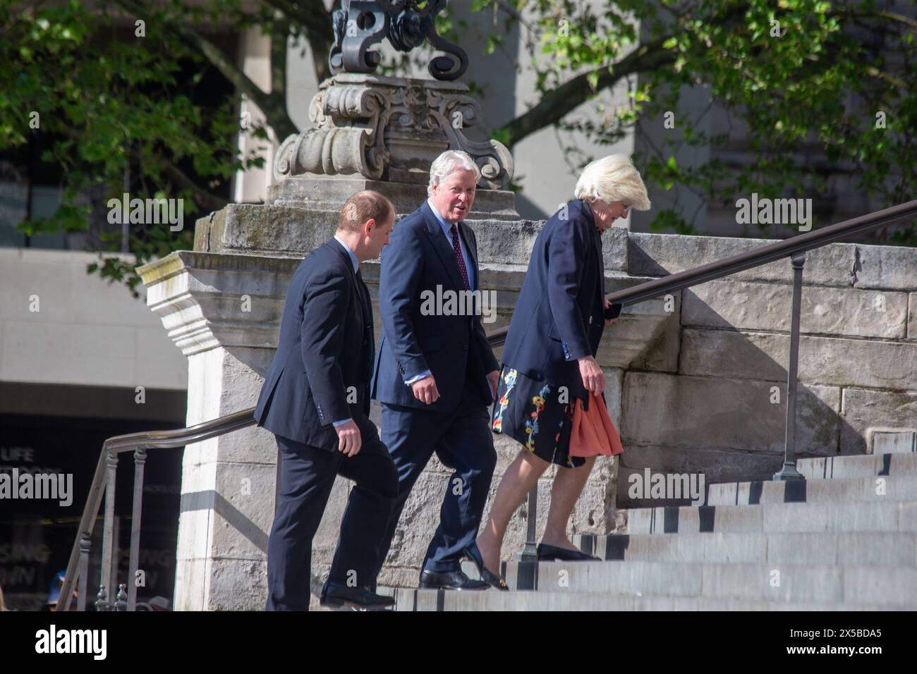 London, England, Großbritannien. Mai 2024. CHARLES SPENCER, Bruder von Prinzessin Diana, in der St. Paul's Cathedral vor dem 10. Jahrestag der Invictus Games. (Kreditbild: © Tayfun Salci/ZUMA Press Wire) NUR REDAKTIONELLE VERWENDUNG! Nicht für kommerzielle ZWECKE! Stockfoto