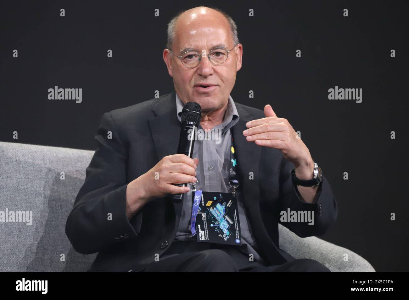 OMR Festival Gregor Gysi, OMR Festival, Hamburg, 08.05.2024 *** OMR Festival Gregor Gysi, OMR Festival, Hamburg, 08 05 2024 Copyright: XEventpressxBecherx Stockfoto