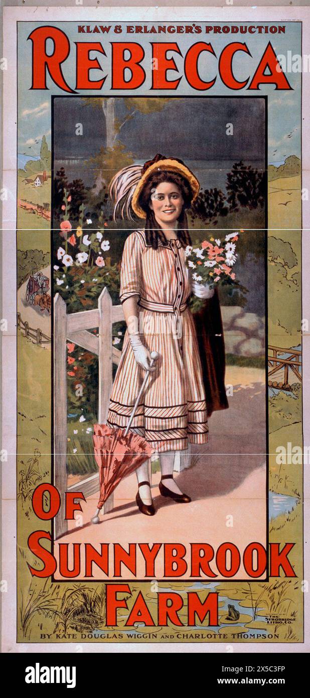 Klaw & Erlanger's Produktion Rebecca of Sunnybrook Farm von Kate Douglas Wiggin und Charlotte Thompson, 1911 Stockfoto