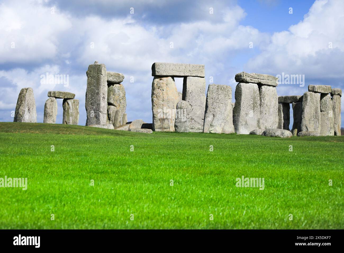 Salisbury, England – 30. März 2024: Stonehenge, The Prehistoric Megalithic Structure on Salisbury Plain Stockfoto