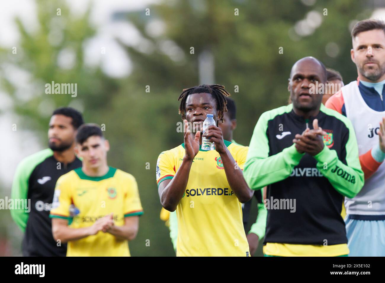 Cipenga während des Liga Portugal 2 Spiels zwischen SL Benfica B und Pacos de Ferreira auf dem Benfica Campus in Seixal, Lissabon, Portugal. (Maciej Rogowski) Stockfoto
