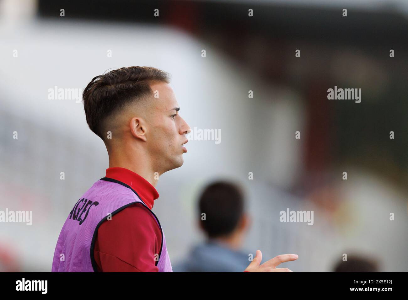 Hugo Felix während des Liga Portugal 2 Spiels zwischen SL Benfica B und Pacos de Ferreira auf dem Benfica Campus in Seixal, Lissabon, Portugal. (Maciej Rogowski) Stockfoto