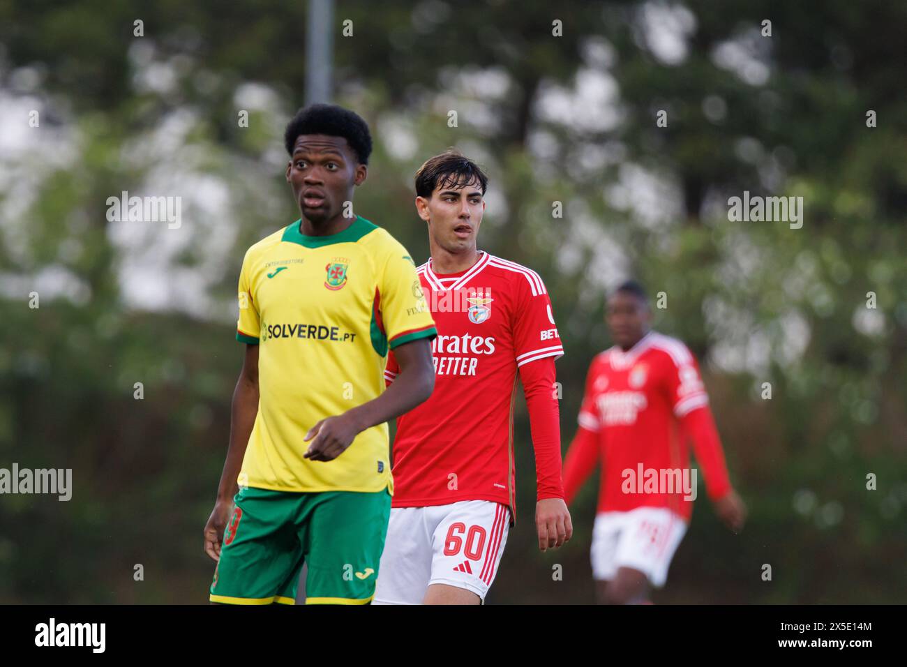 Nuno Felix während des Liga Portugal 2 Spiels zwischen SL Benfica B und Pacos de Ferreira auf dem Benfica Campus in Seixal, Lissabon, Portugal. (Maciej Rogowski) Stockfoto