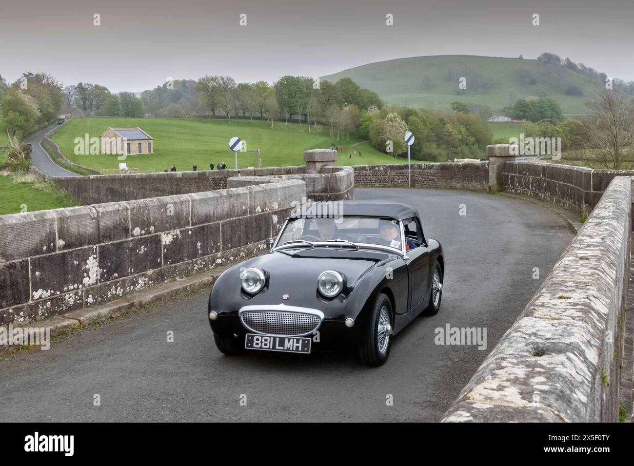 Austin Healey Club Tour durch die Yorkshire Dales 2024 Stockfoto
