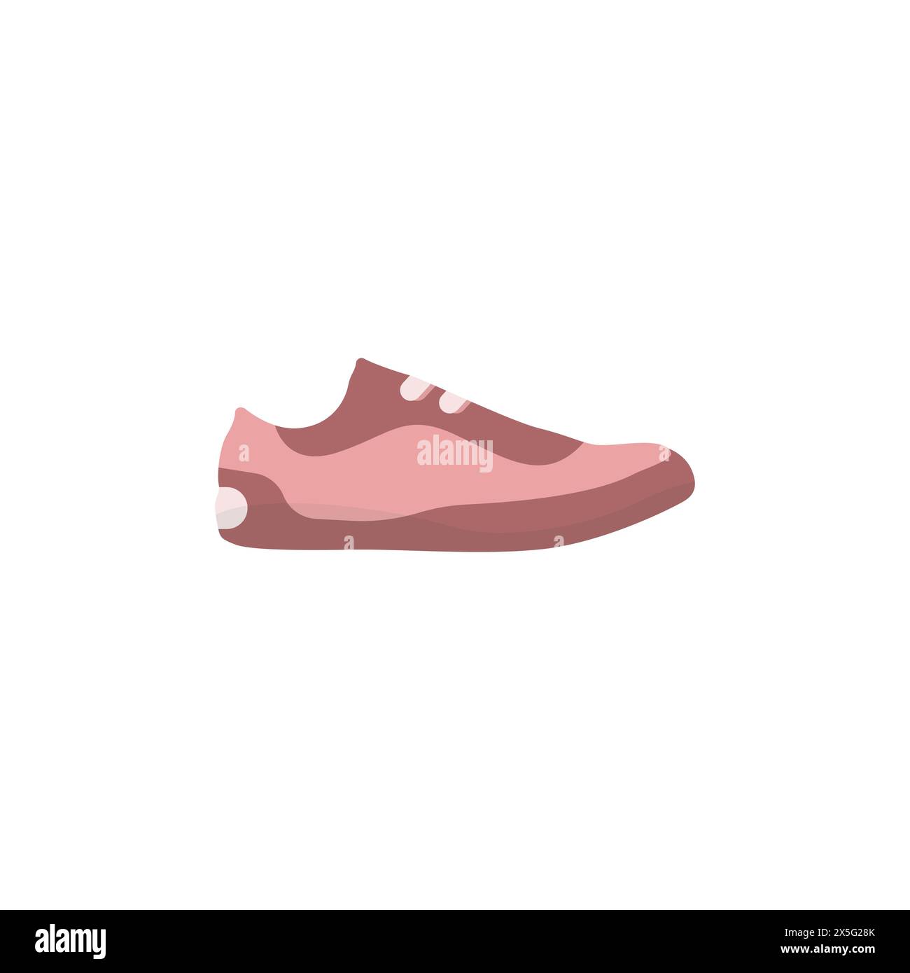 Schuhe mit stylischem Logo. Sport Converse Vektor. Symbol läuft. Sneaker-Symbol auf weißem Hintergrund. Vektorabbildung. Stock Vektor