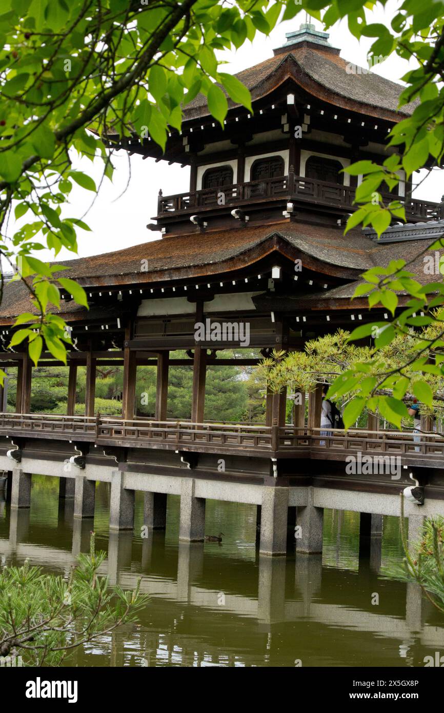 Heian-jingu-Schrein und Gärten Stockfoto