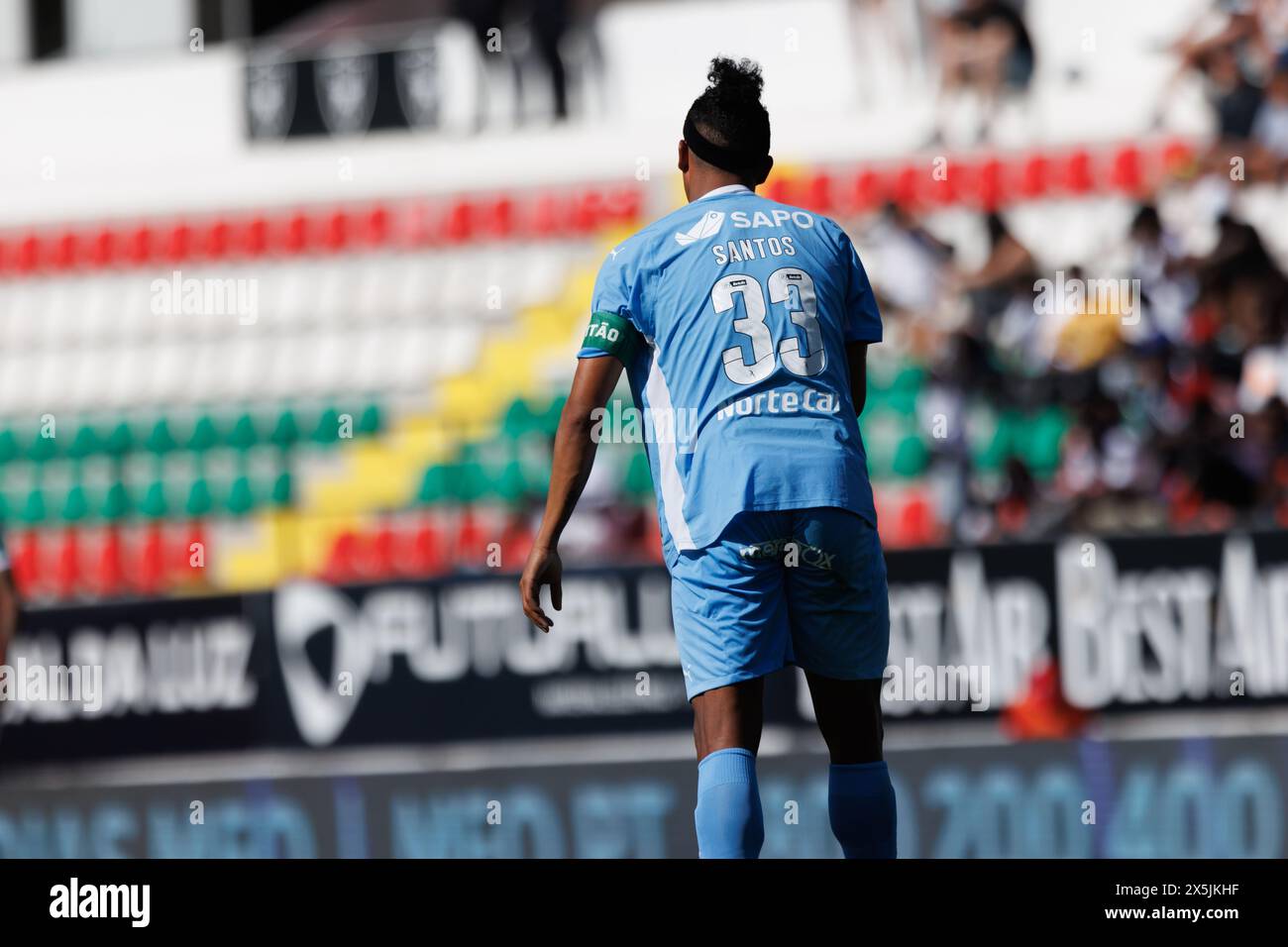 Aderlan Santos während des Liga Portugal Spiels zwischen CF Estrela Amadora und Rio Ave FC im Estadio Jose Gomes, Amadora, Lissabon, Portugal. (Maciej Rogows Stockfoto