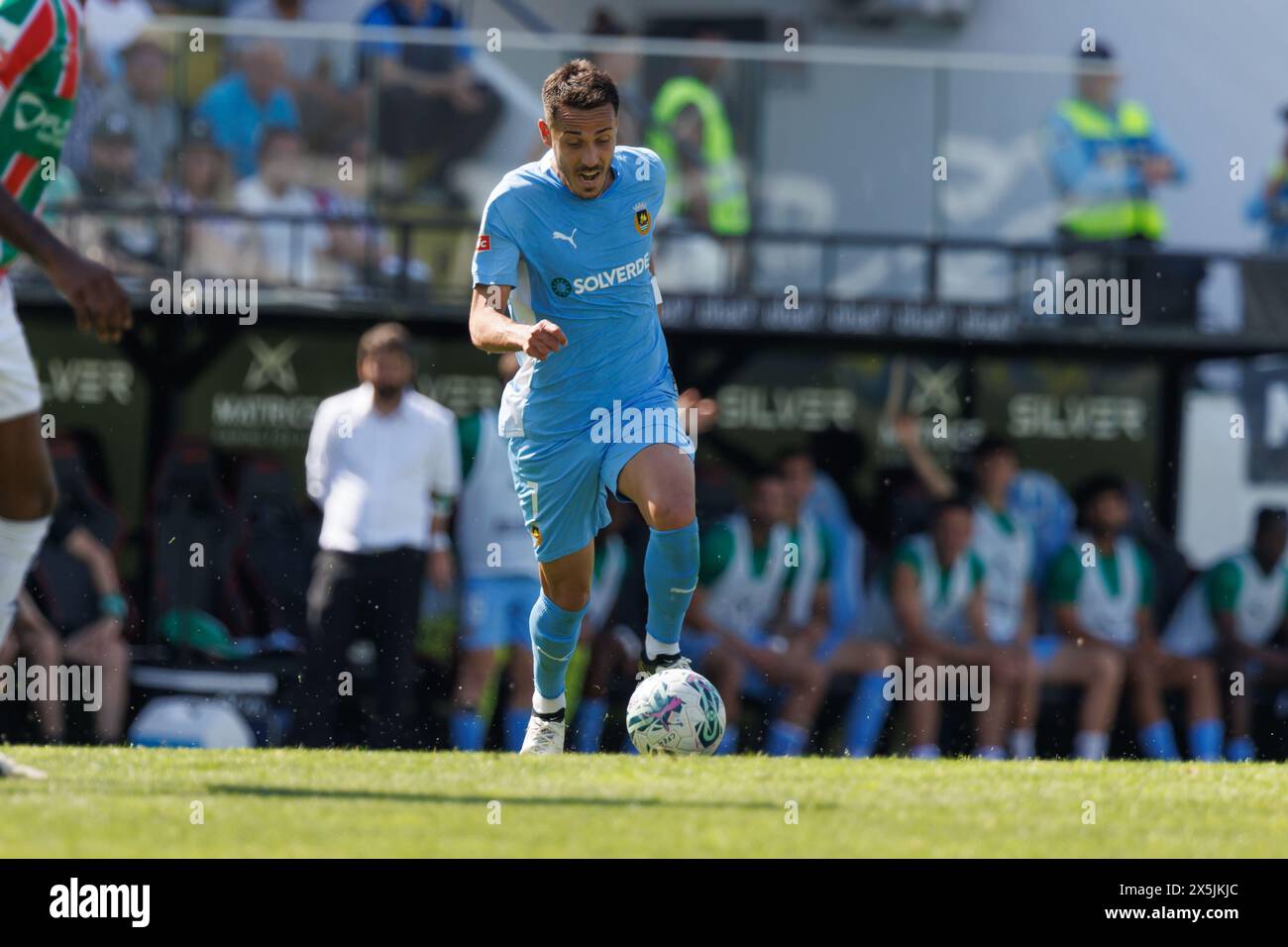 Joao Teixeira während des Liga Portugal Spiels zwischen CF Estrela Amadora und Rio Ave FC im Estadio Jose Gomes, Amadora, Lissabon, Portugal. (Maciej Rogowsk Stockfoto