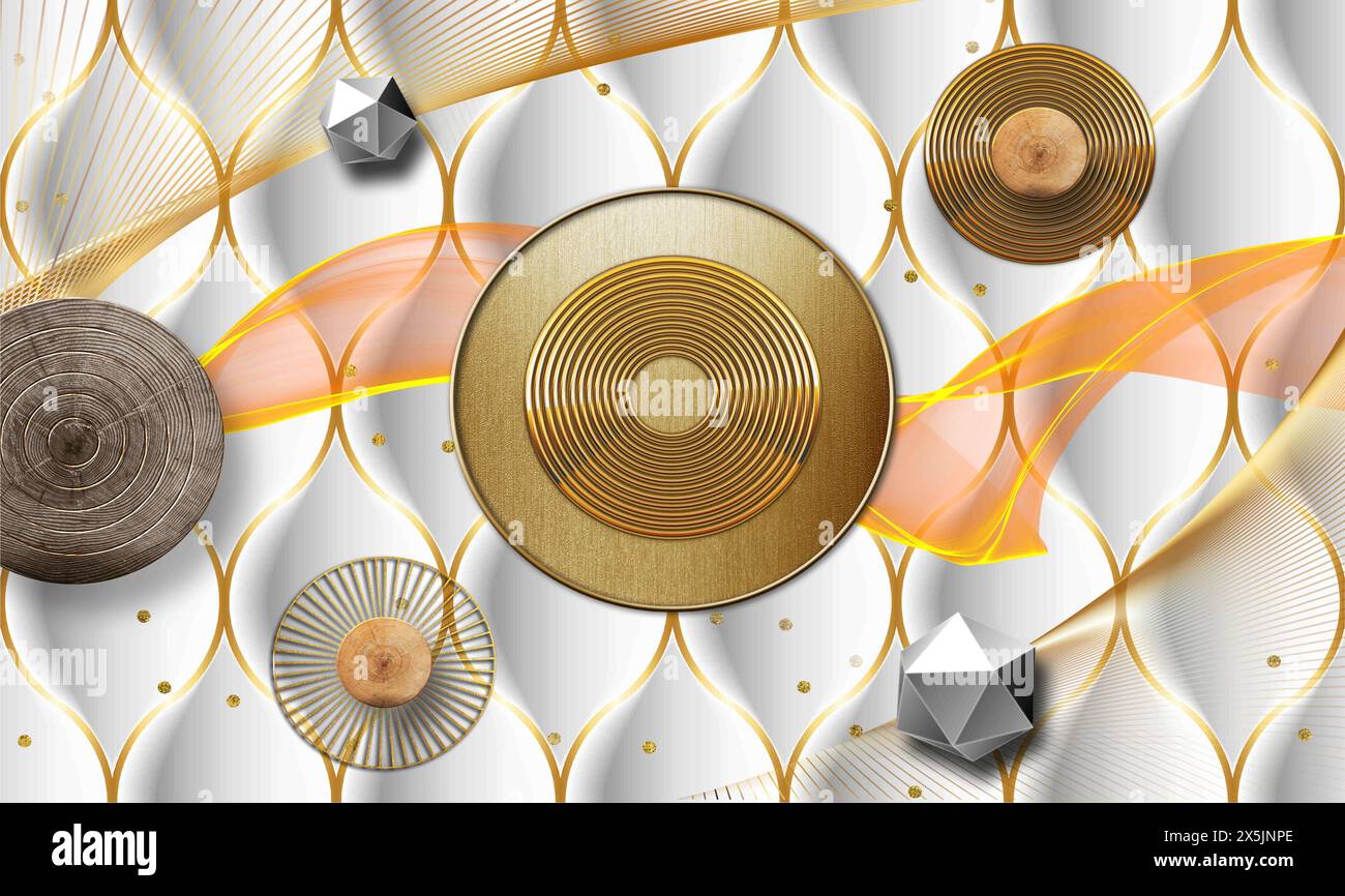 3D design Stock Vektor