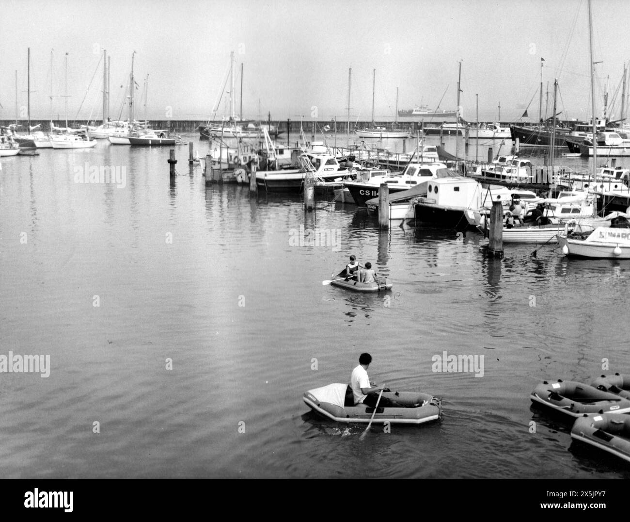 Yarmouth, Isle of Wight, August 1983 Stockfoto