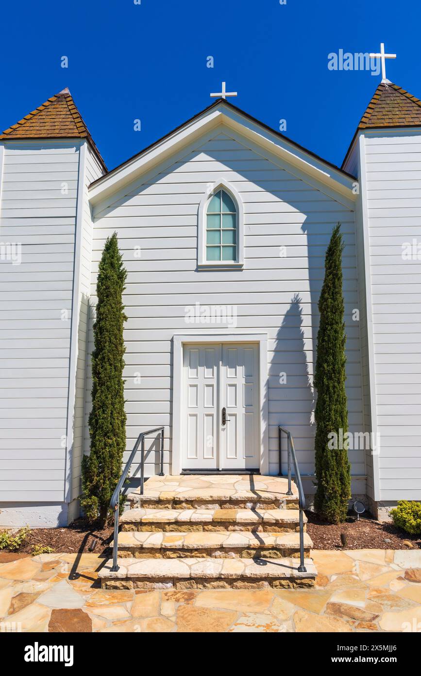 Kapelle von San Ramon, Santa Barbara County, Kalifornien, USA Stockfoto